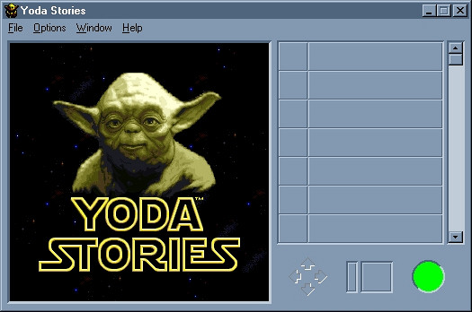 Скриншот из игры Star Wars: Yoda Stories