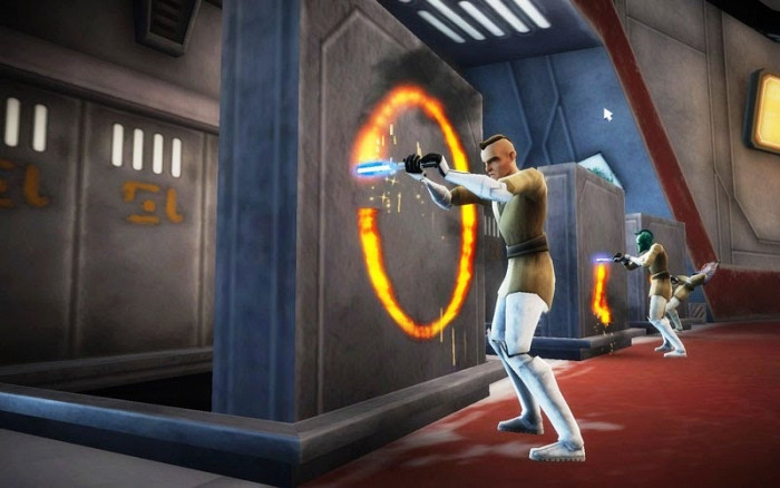 Скриншот из игры Star Wars: Clone Wars Adventures