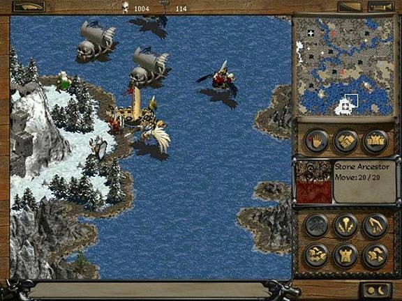 Скриншот из игры Disciples: Sacred Lands