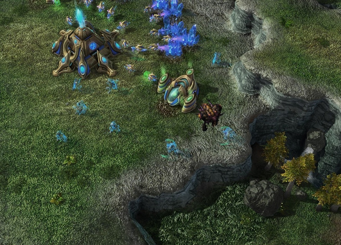 Скриншот из игры StarCraft 2: Heart of the Swarm