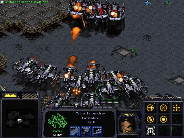 Скриншот из игры StarCraft: Brood War