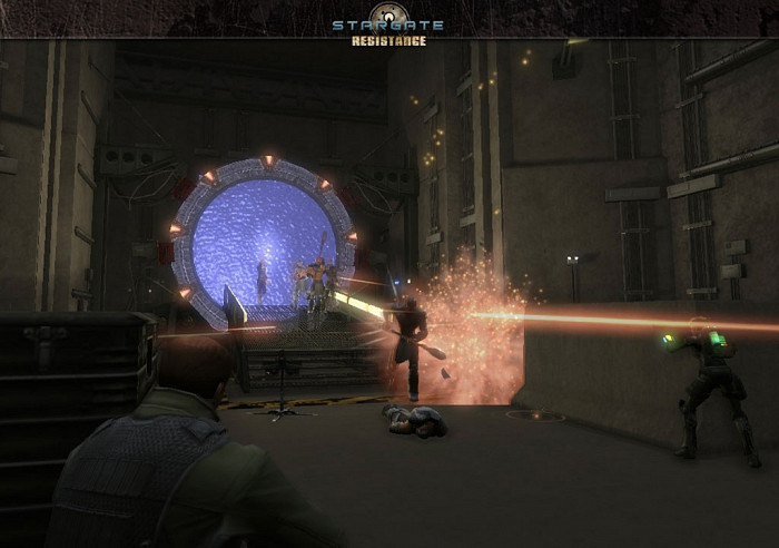Скриншот из игры Stargate: Resistance
