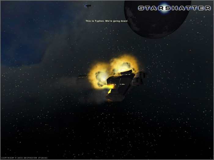Скриншот из игры Starshatter: The Gathering Storm