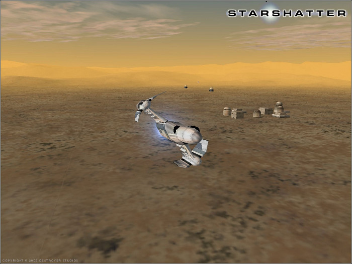Скриншот из игры Starshatter: The Gathering Storm