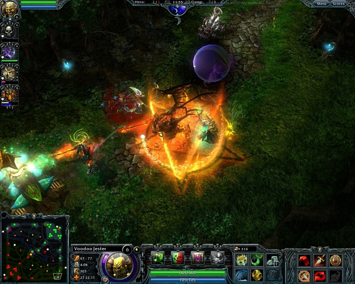 Скриншот из игры Heroes of Newerth