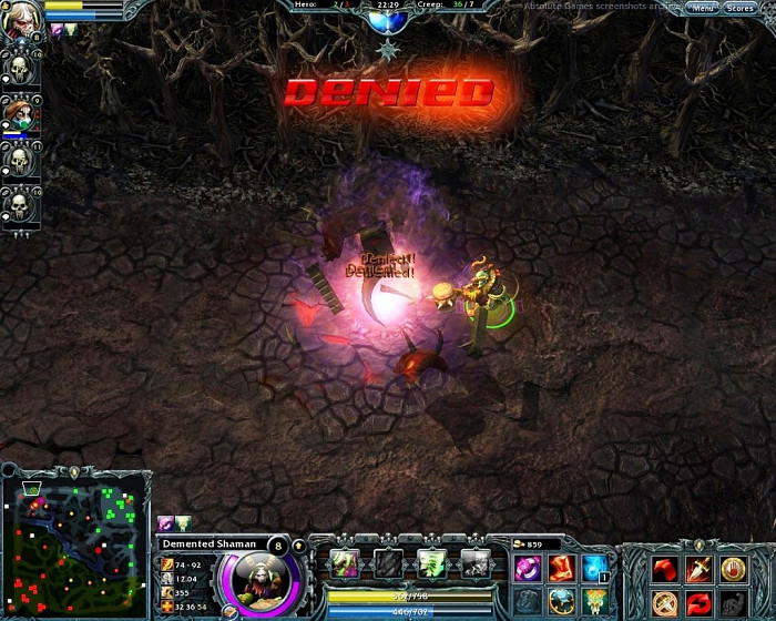 Скриншот из игры Heroes of Newerth