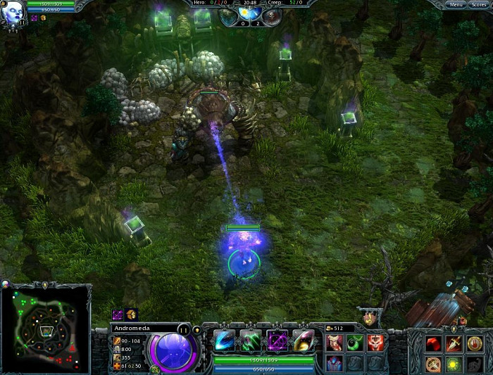 Скриншот из игры Heroes of Newerth