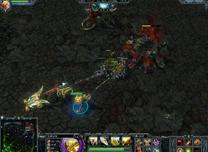 Скриншот из игры Heroes of Newerth