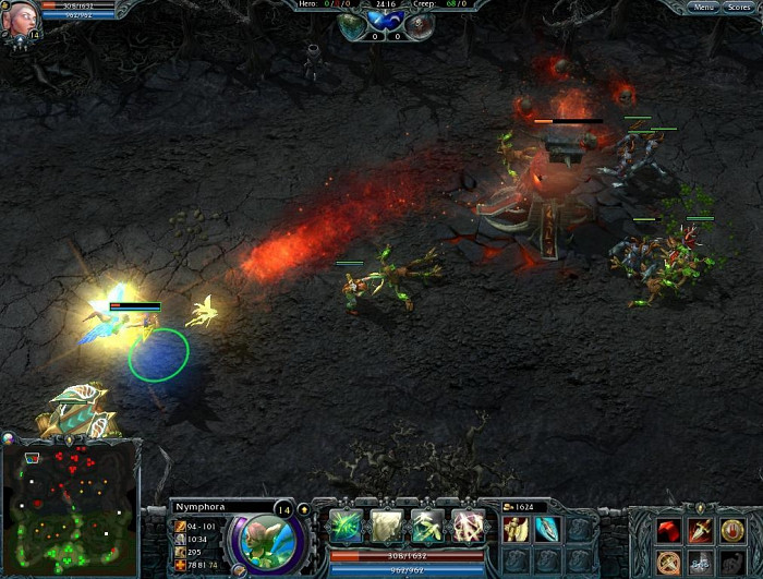 Скриншот из игры Heroes of Newerth