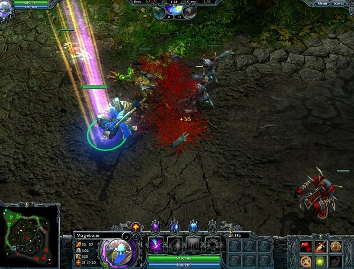 Скриншот из игры Heroes of Newerth