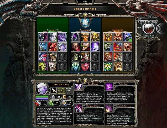 Скриншот из игры Heroes of Newerth