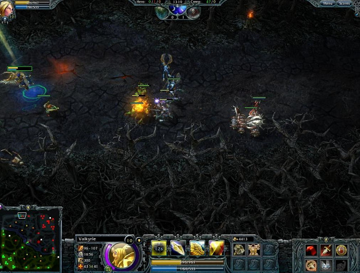 Скриншот из игры Heroes of Newerth