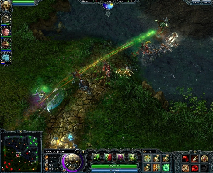 Скриншот из игры Heroes of Newerth