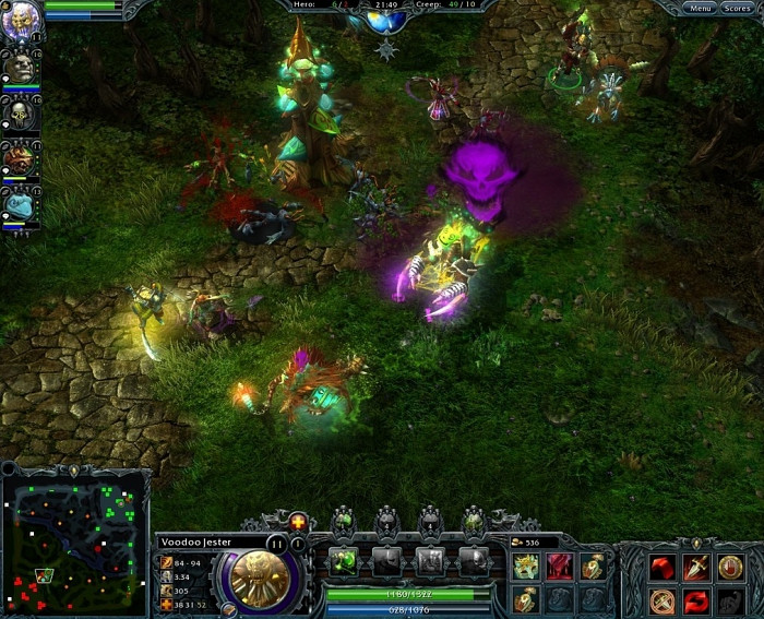 Скриншот из игры Heroes of Newerth