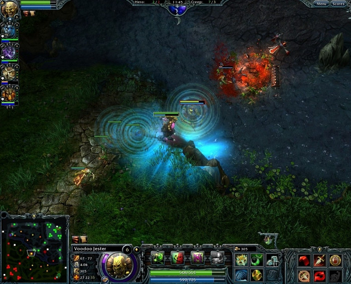 Скриншот из игры Heroes of Newerth