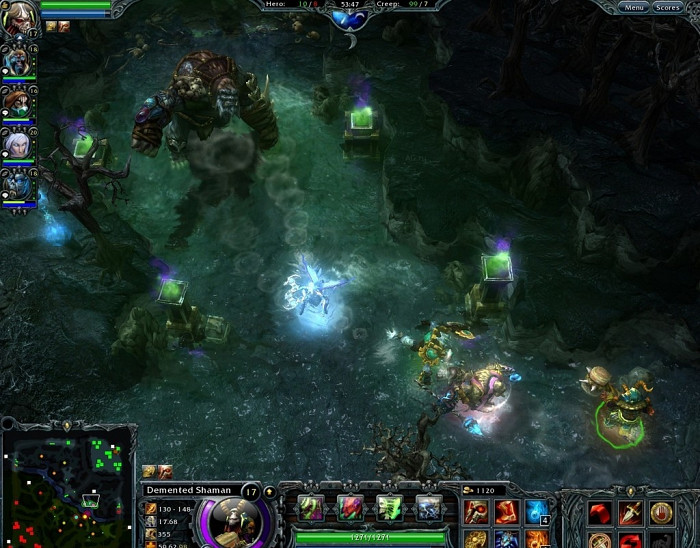 Скриншот из игры Heroes of Newerth