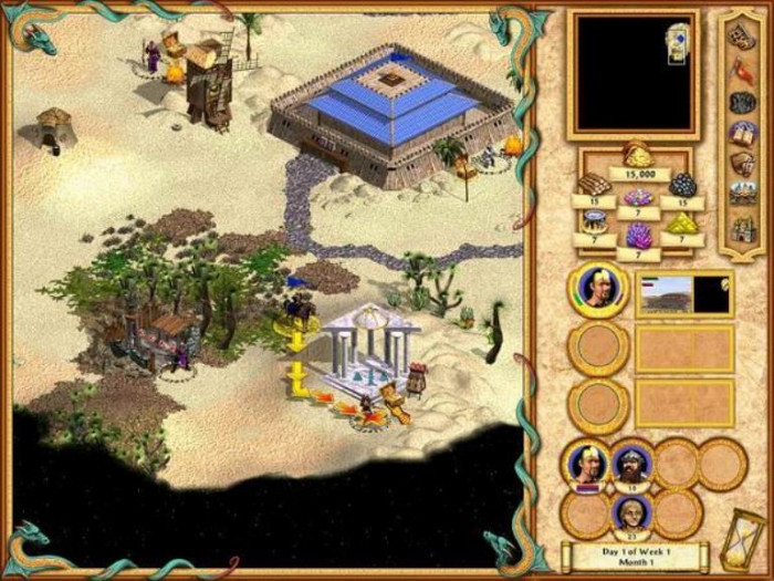 Скриншот из игры Heroes of Might and Magic 4: Winds of War