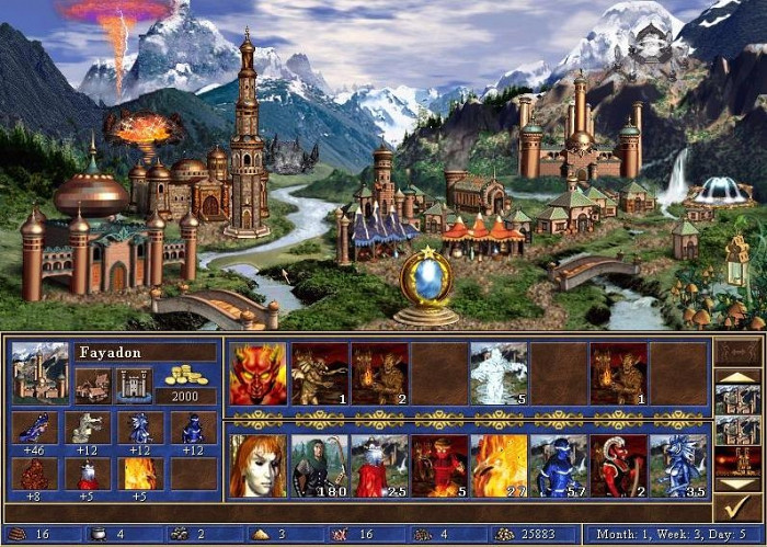 Скриншот из игры Heroes of Might and Magic 3: Armageddon's Blade