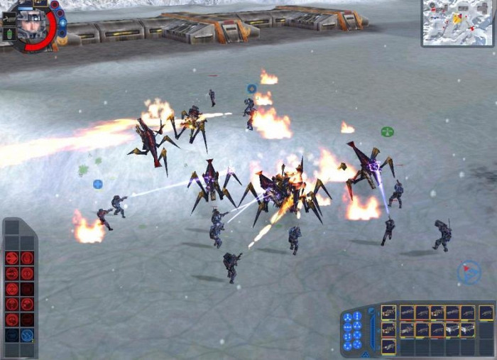 Скриншот из игры Starship Troopers: Terran Ascendancy