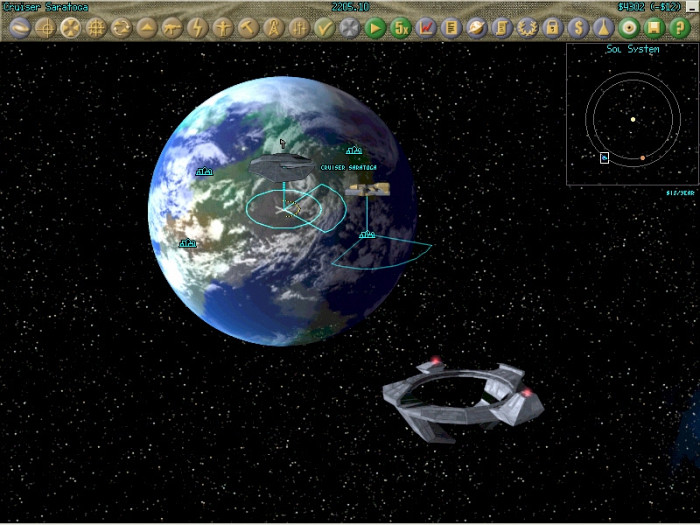 Скриншот из игры Starships Unlimited 2: Divided Galaxies