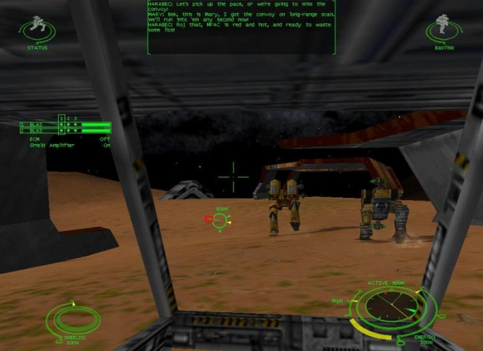Скриншот из игры Starsiege