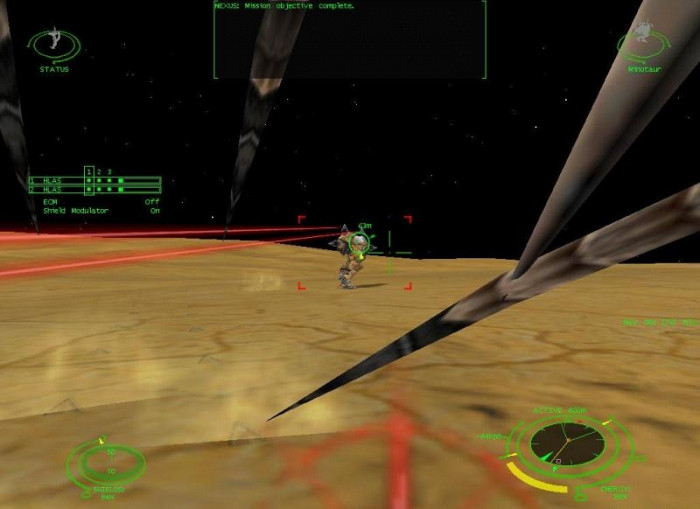 Скриншот из игры Starsiege