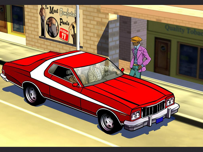 Скриншот из игры Starsky and Hutch