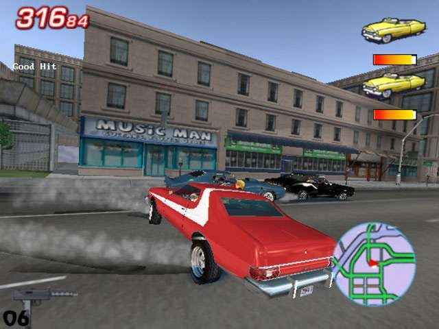 Скриншот из игры Starsky and Hutch