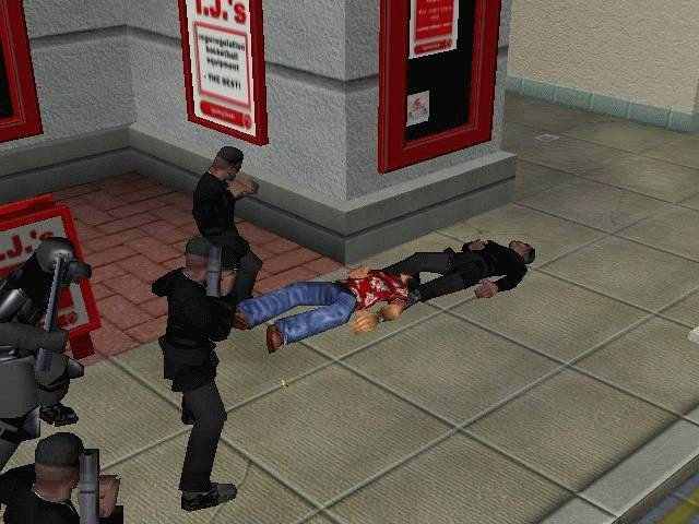 Скриншот из игры State of Emergency