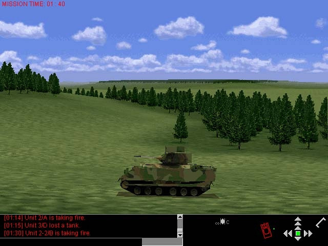 Скриншот из игры Steel Beasts