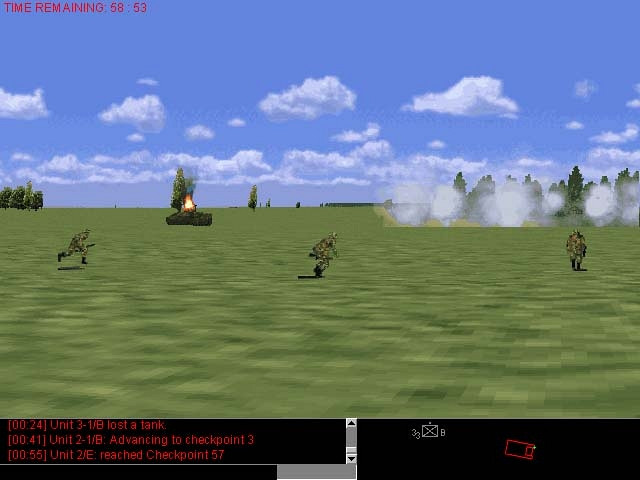 Скриншот из игры Steel Beasts
