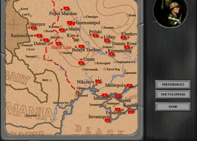 Скриншот из игры Steel Panthers: World at War Lost Victories!