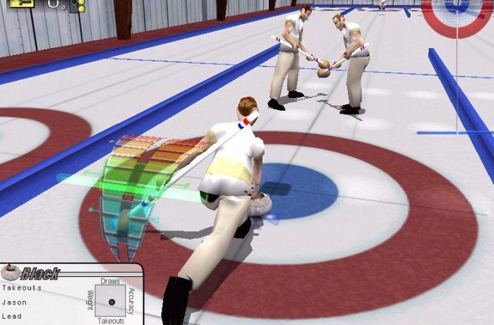 Скриншот из игры Take-Out Weight Curling