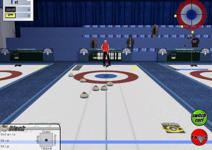 Скриншот из игры Take-Out Weight Curling 2