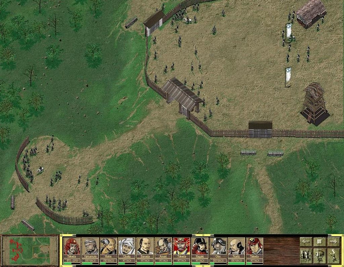 Скриншот из игры Takeda