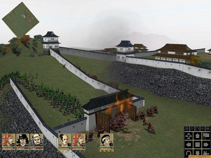 Скриншот из игры Takeda 2