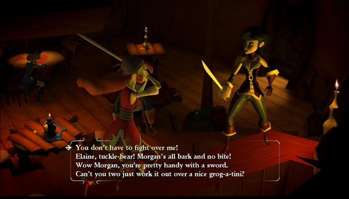 Скриншот из игры Tales of Monkey Island: Chapter 4 - The Trial and Execution of Guybrush Threepwood