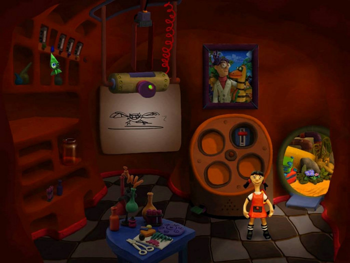 Скриншот из игры Tanita: Plasticine Dream