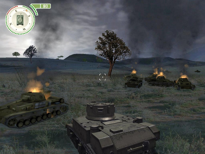 Скриншот из игры Tank Combat