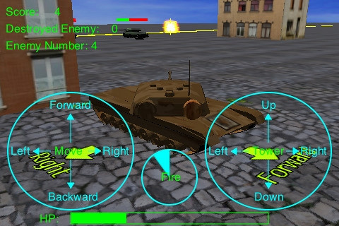 Скриншот из игры Tank Game, The
