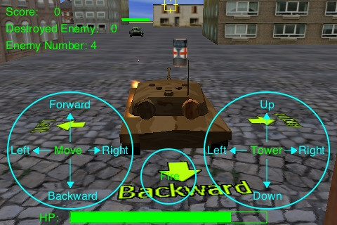 Скриншот из игры Tank Game, The