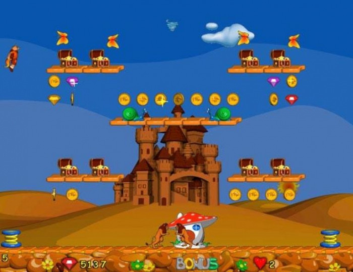 Скриншот из игры Foxy Jumper 2