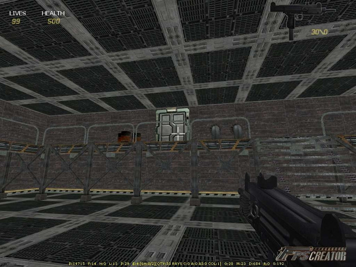Скриншот из игры FPS Creator