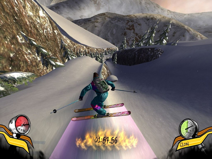Скриншот из игры Freak Out: Extreme Freeride