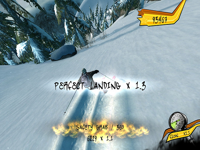 Скриншот из игры Freak Out: Extreme Freeride