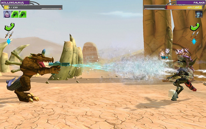 Скриншот из игры Freaky Creatures