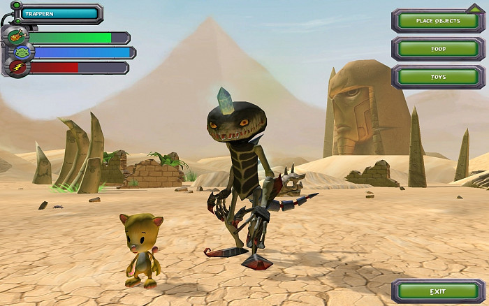 Скриншот из игры Freaky Creatures