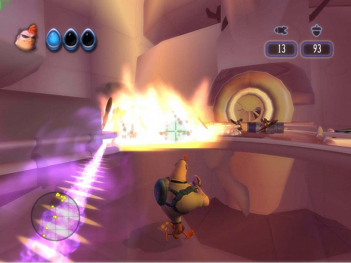Скриншот из игры Disney's Chicken Little: Ace in Action