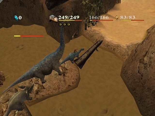 Скриншот из игры Disney's Dinosaur