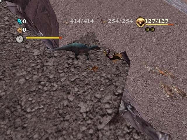 Скриншот из игры Disney's Dinosaur